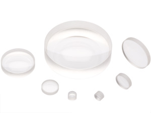 collection of uv fused silica bi-concave lenses